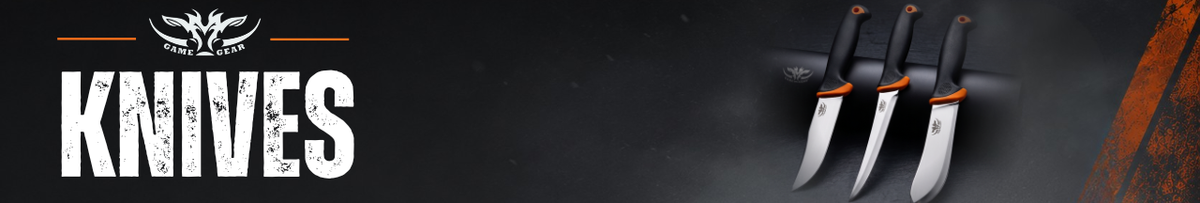 Game Gear knives collection banner for Australia